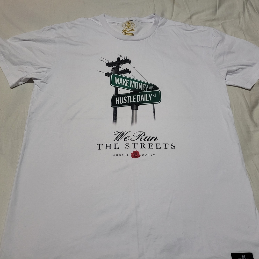 White Graphic Tee